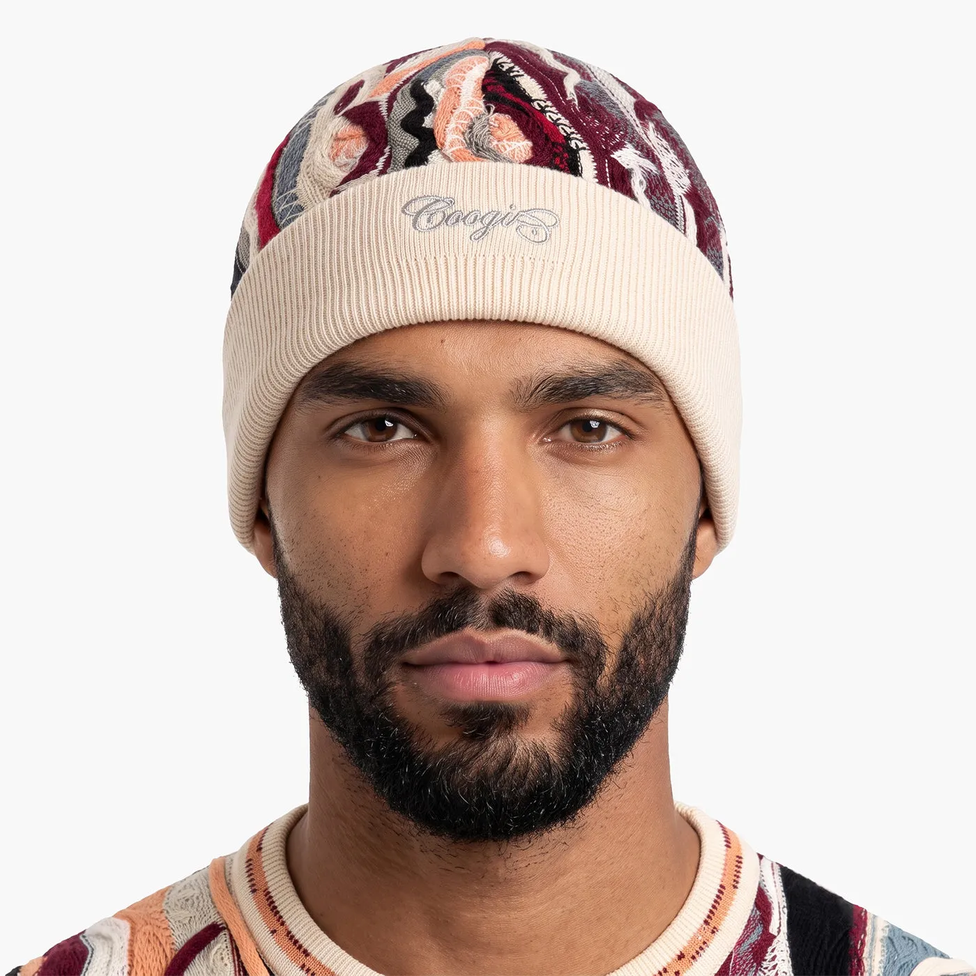COOGI Texas Caciula Tricotata Multicolor Bumbac