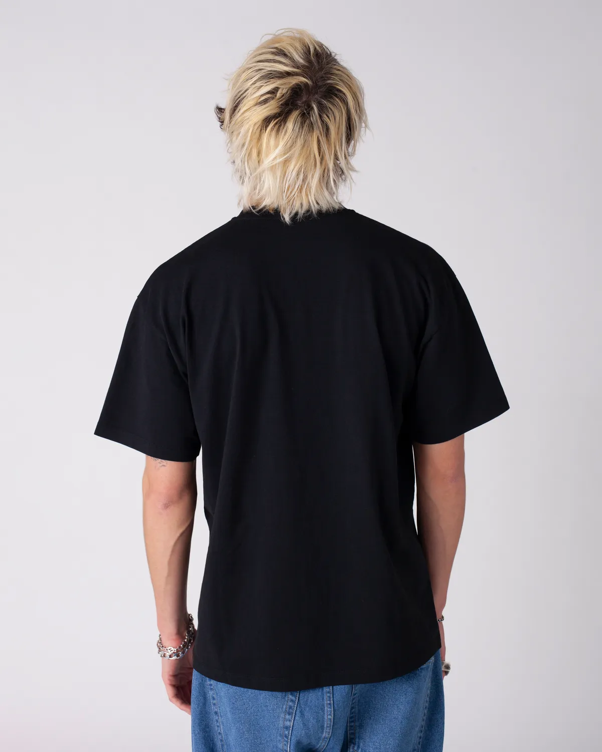 No Problemo Digi Problemo SS Tee tricou negru bumbac