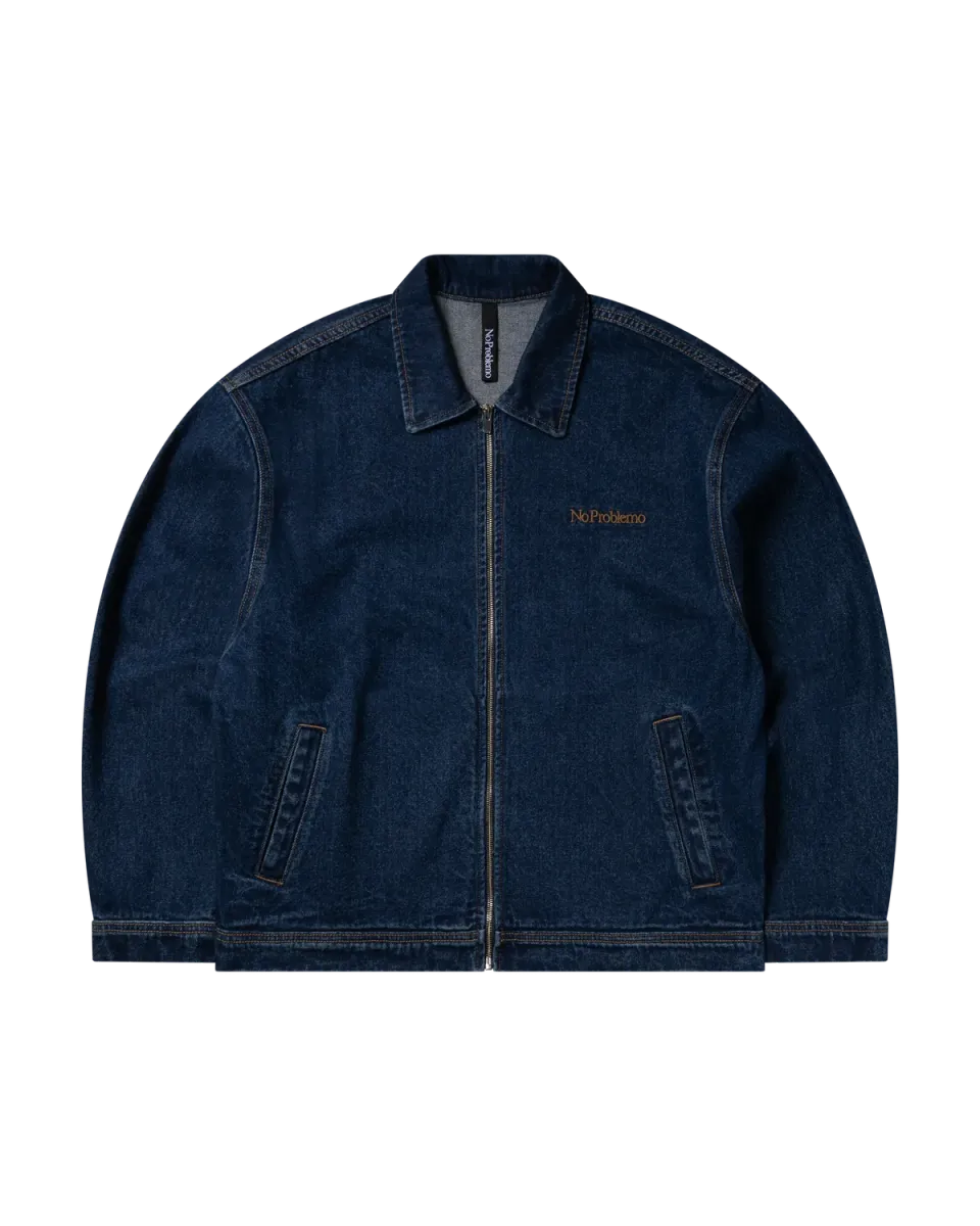 No Problemo Nayoko NP70203.05 geacă denim albastră bumbac