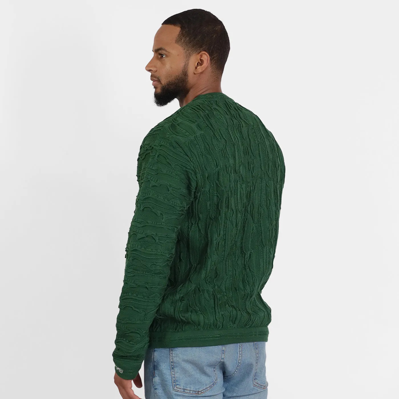 COOGI Jade Crewneck pulover bumbac mercerizat