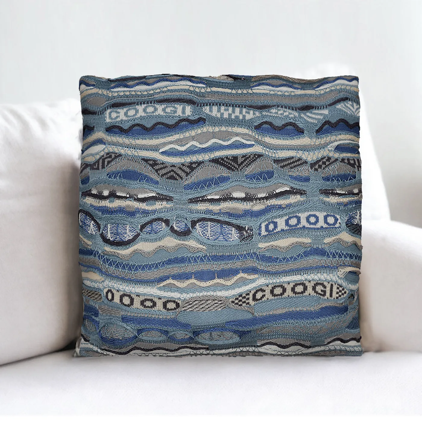 COOGI Pacific Blue perna decorativa 18x18 multicolor