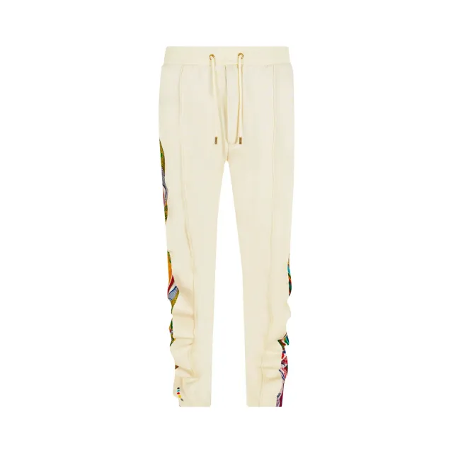 COOGI Classic Sweater Pieced pantaloni jogging fleece bumbac