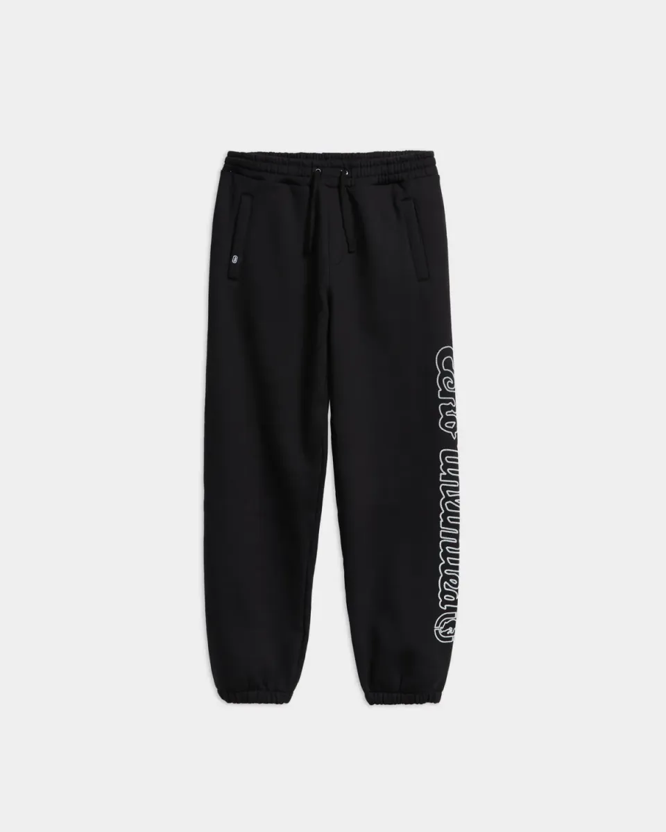Ecko Red Core Puff Chainstitch joggers fleece