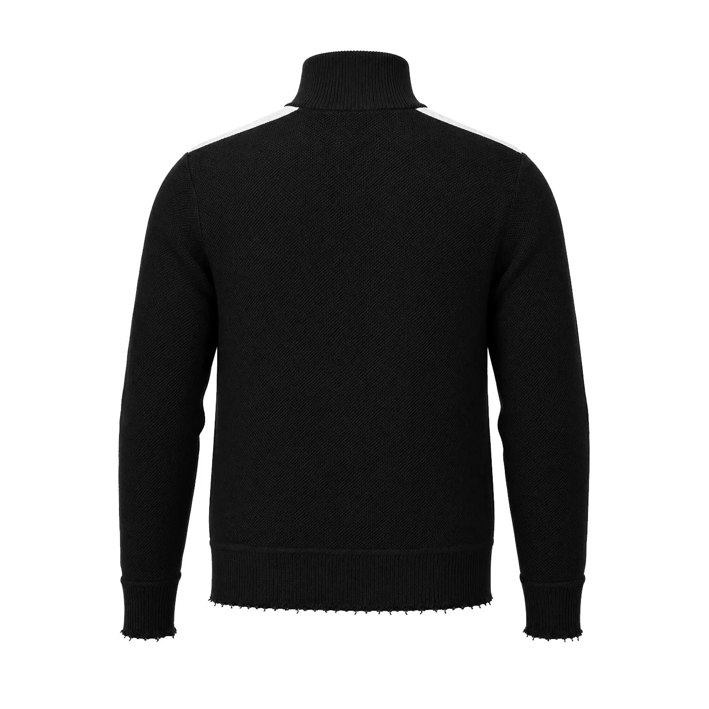 COOGI Heavy Weight geacă tricotată neagră cu fermoar