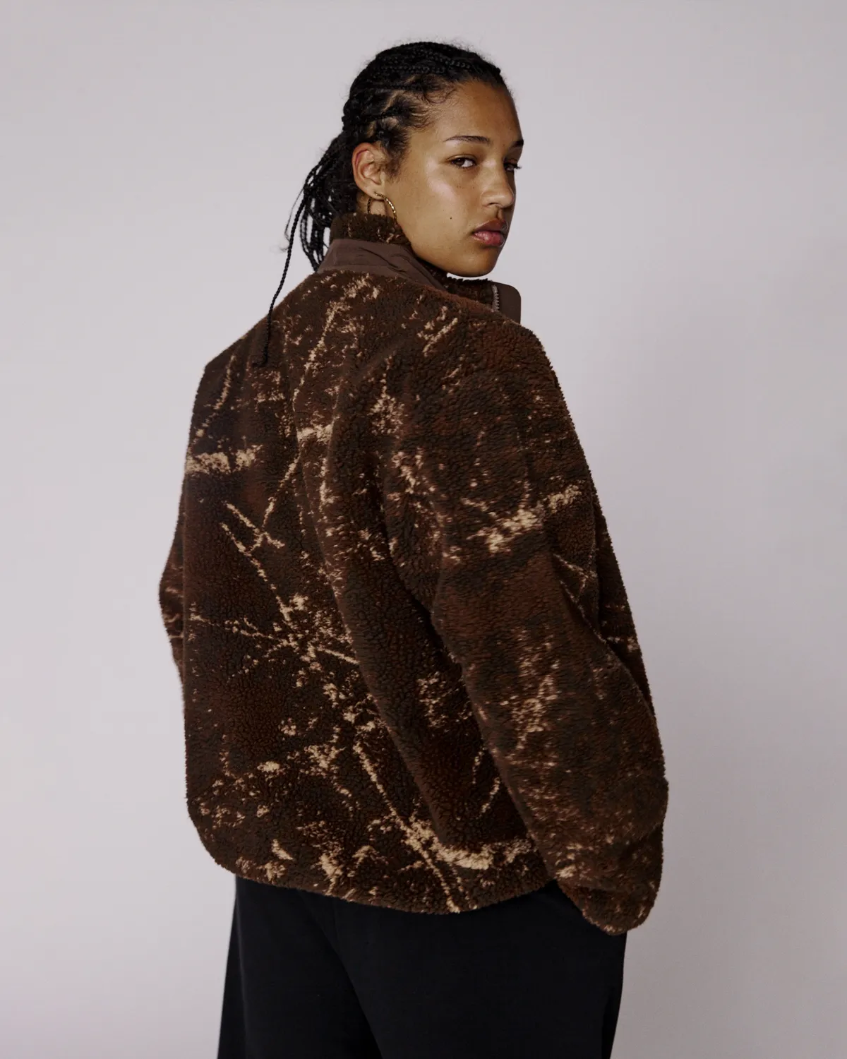 No Problemo NP Heavy Fleece Jacket geaca camo fleece gros