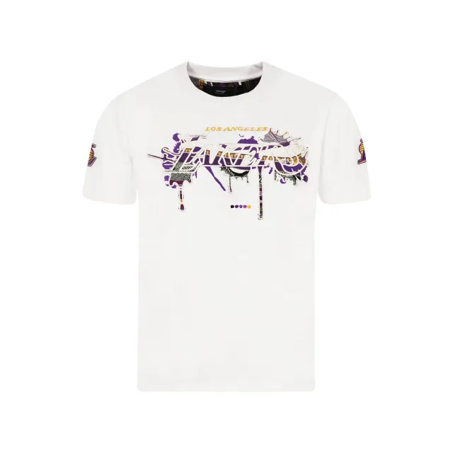 COOGI X NBA Lakers tricou galben brodat