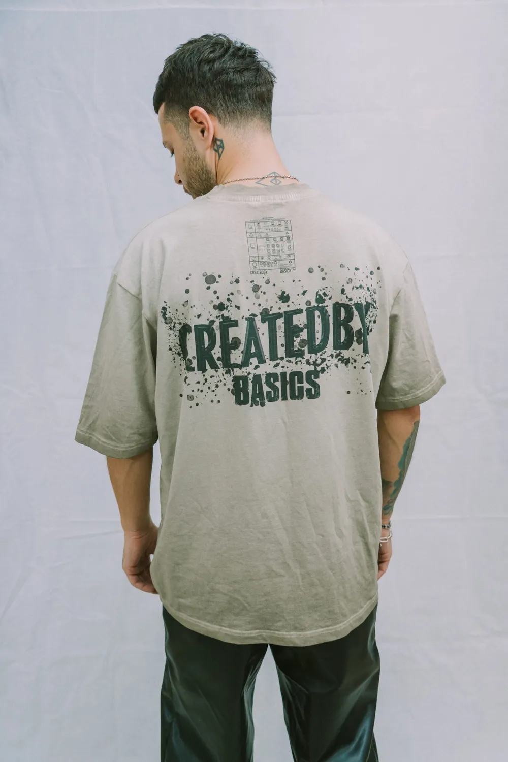 CREATEDBY Basics tricou esential bumbac
