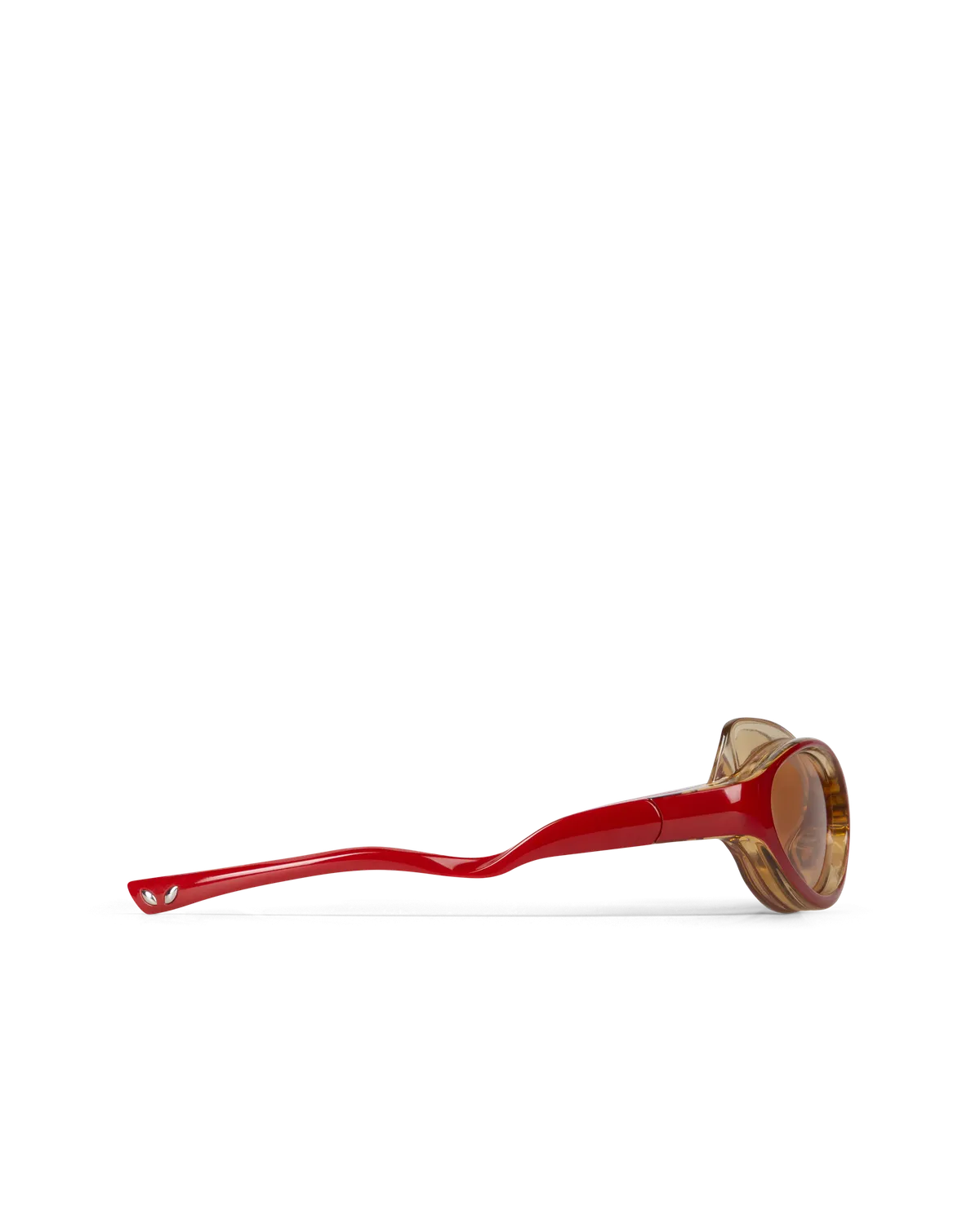 No Problemo x Le Specs Lyra ochelari rosu-galben O/S
