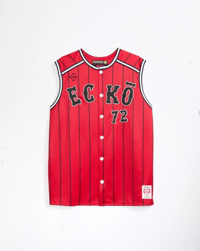 Ecko Red Bomber maiou tricot polo cu nasturi