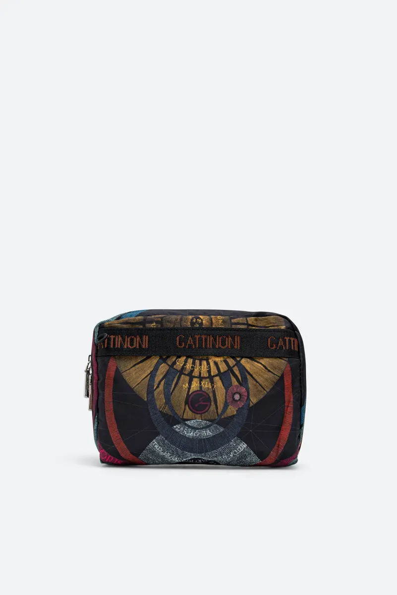 Gattinoni Planetarium Easy Chic necessaire negru nailon