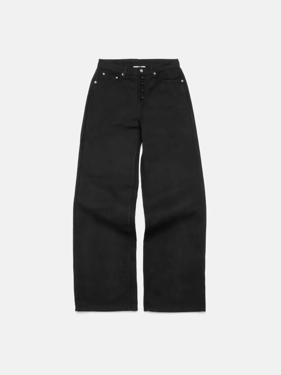 Enrage Officer Pants pantaloni negri canvas