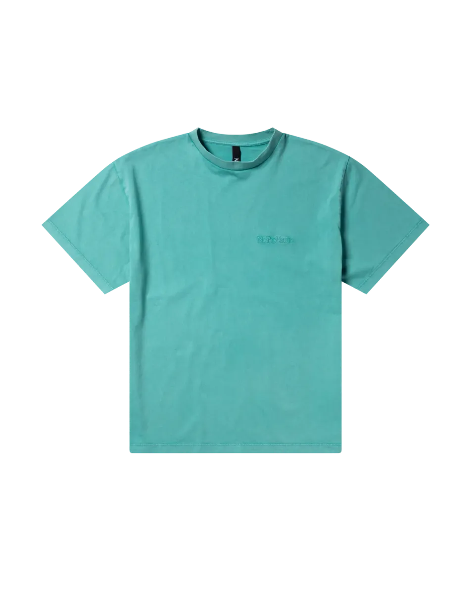 No Problemo Faded Mini Problemo tricou aqua vintage