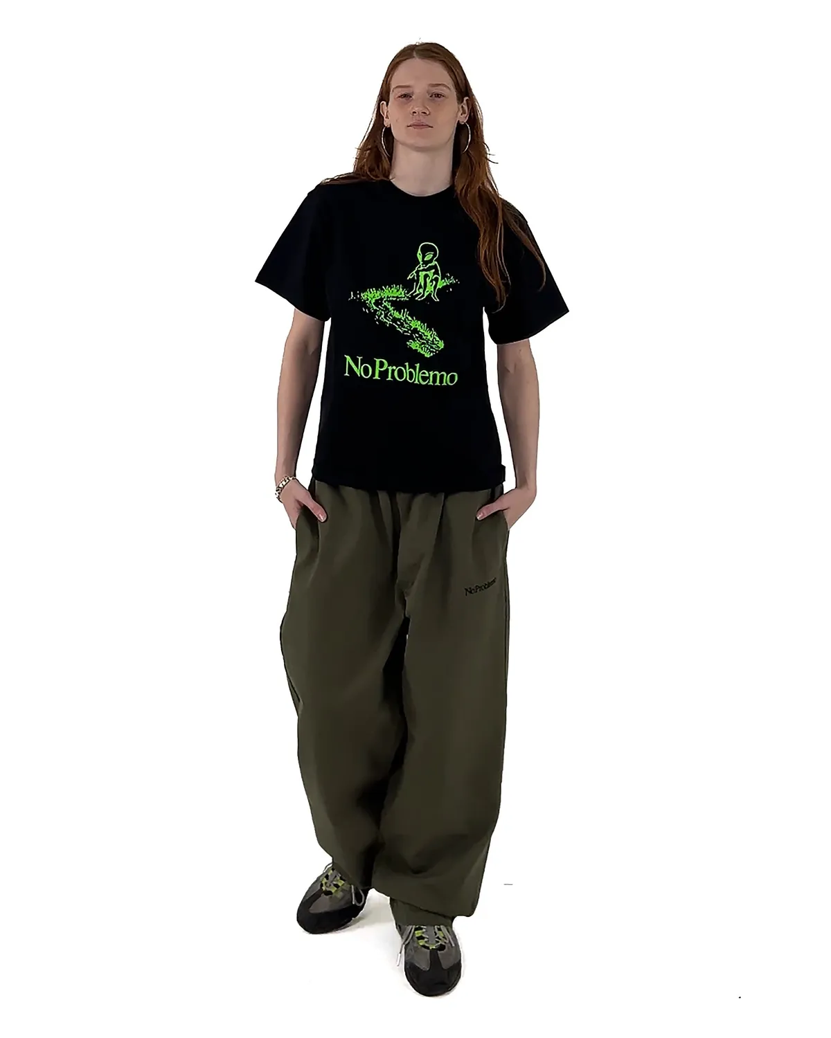 No Problemo Toboggan tricou negru bumbac