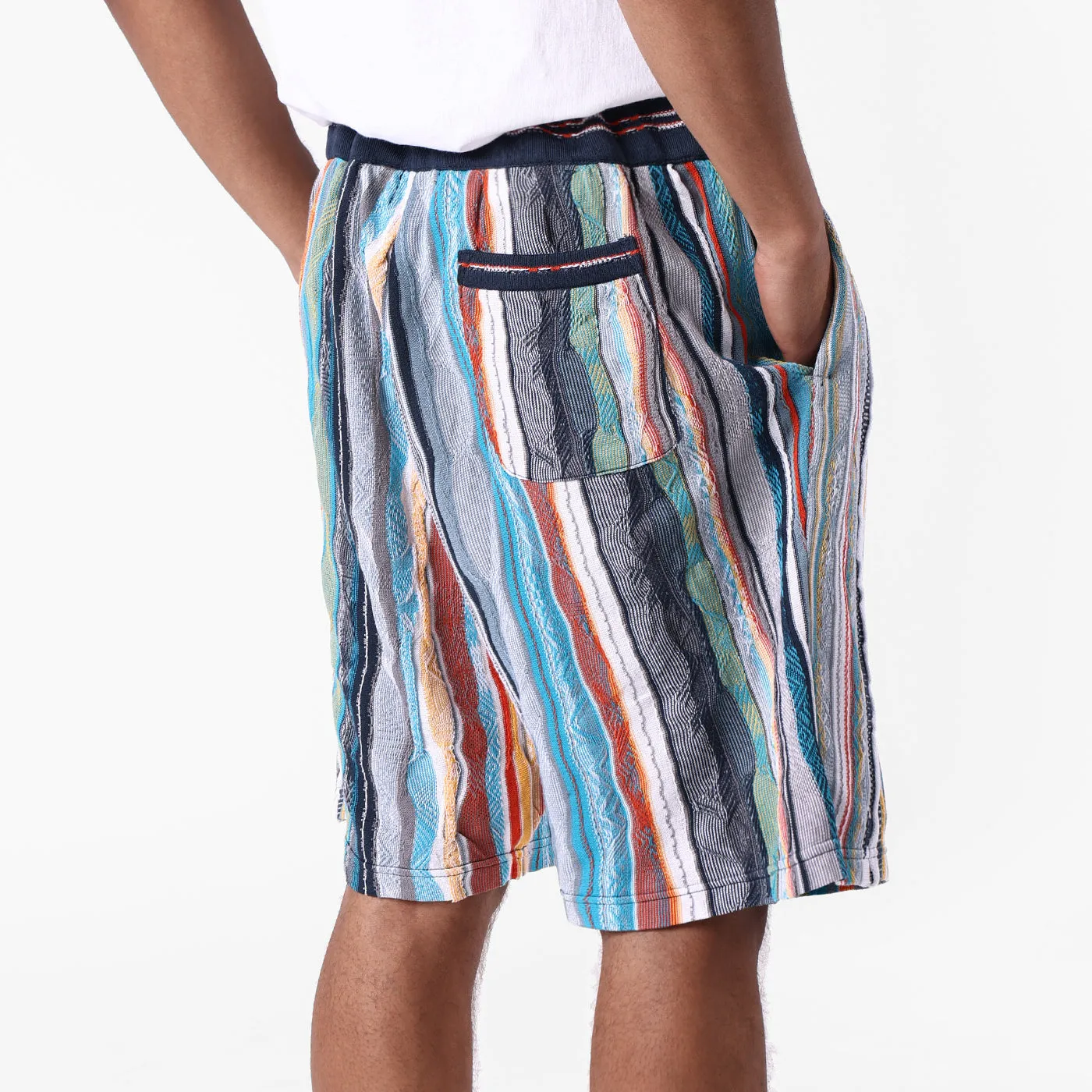 COOGI Light Weight pantaloni scurti albastru-gri bumbac