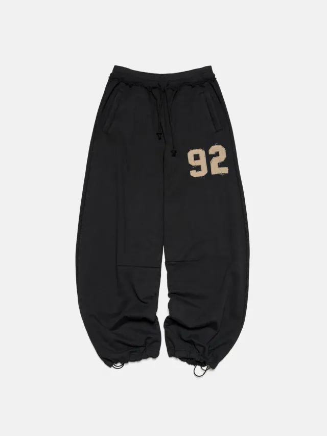 Enrage 2010 Sweatpants pantaloni negri bumbac