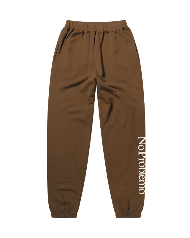 No Problemo Sweatpant pulover maro jacquard