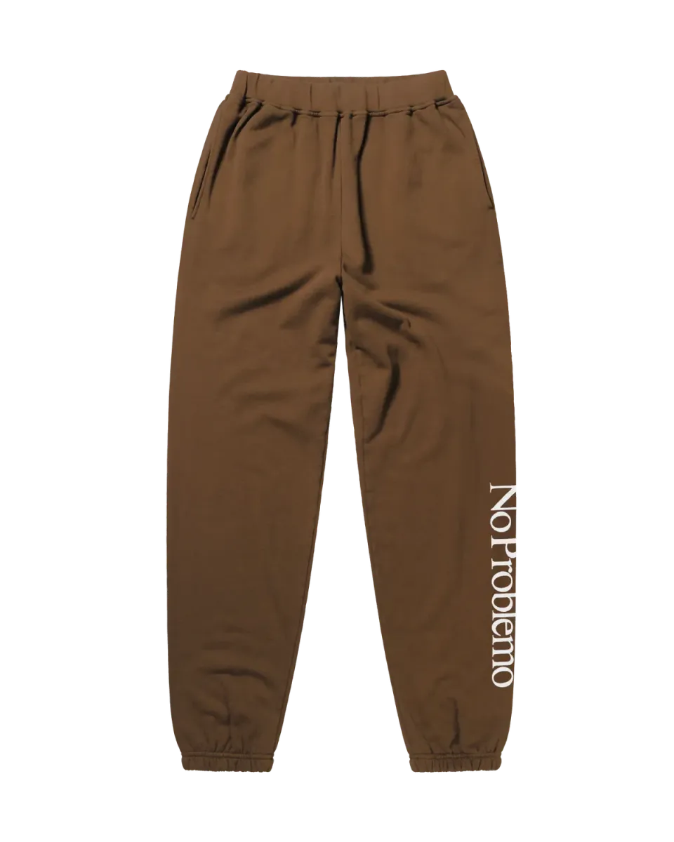 No Problemo Sweatpant pulover maro jacquard