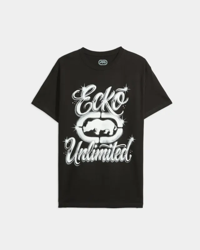 Ecko Red Relentless Rhino Airbrush Tee tricou