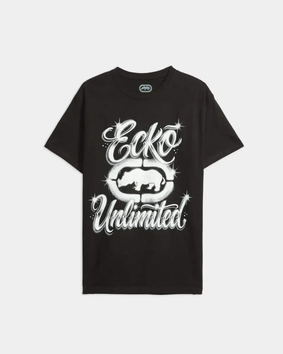 Ecko Red Relentless Rhino Airbrush Tee tricou