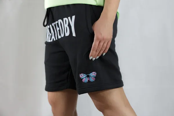 Createdby Butterfly V2 pantaloni scurti bumbac