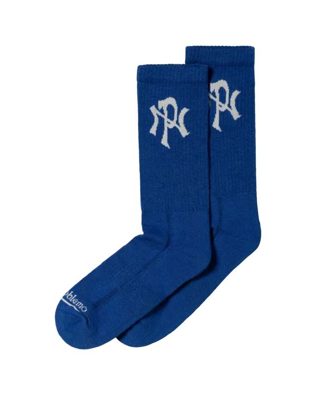 No Problemo NYP Sock șosete bleumarin bumbac