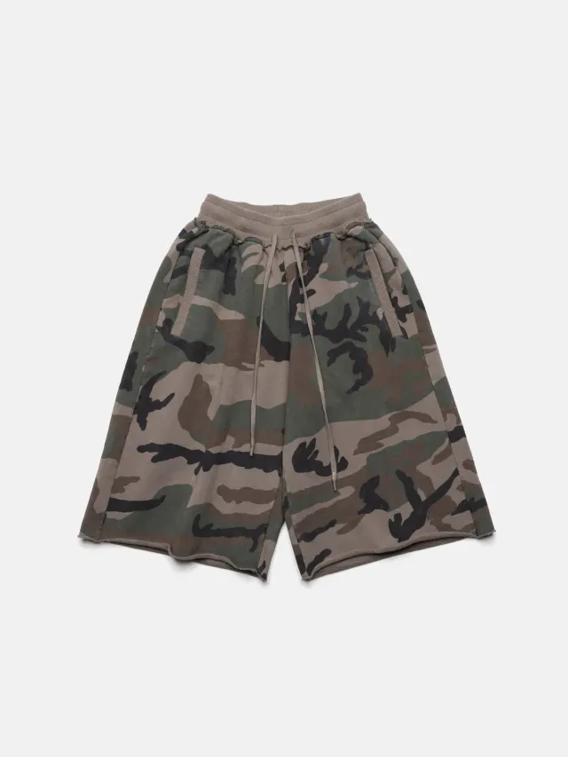 Enrage Maxi Shorts pantaloni scurți camo bumbac
