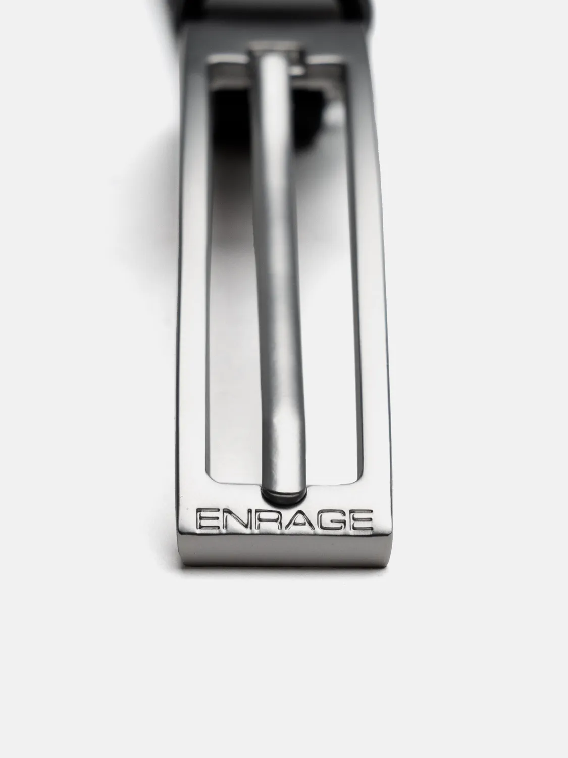 Enrage Curea Slim Piele Neagra 12 mm
