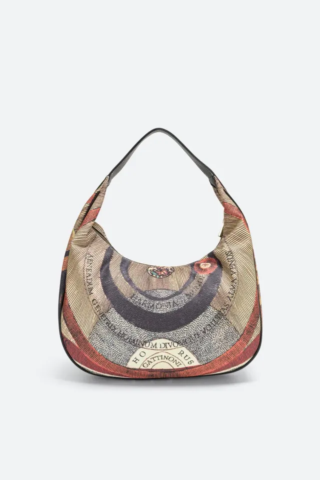 Gattinoni Planetarium geanta hobo umar 36 cm piele