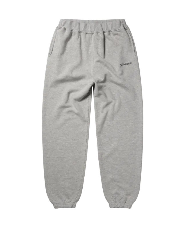 No Problemo Mini Problemo pantaloni gri bumbac