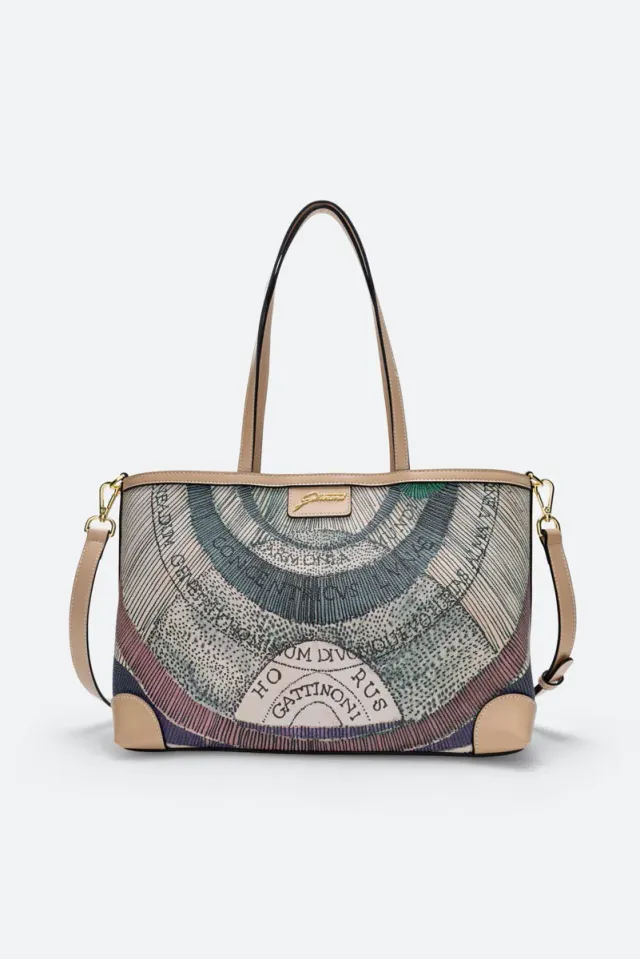 Gattinoni Lady geanta crossbody dama watercolor