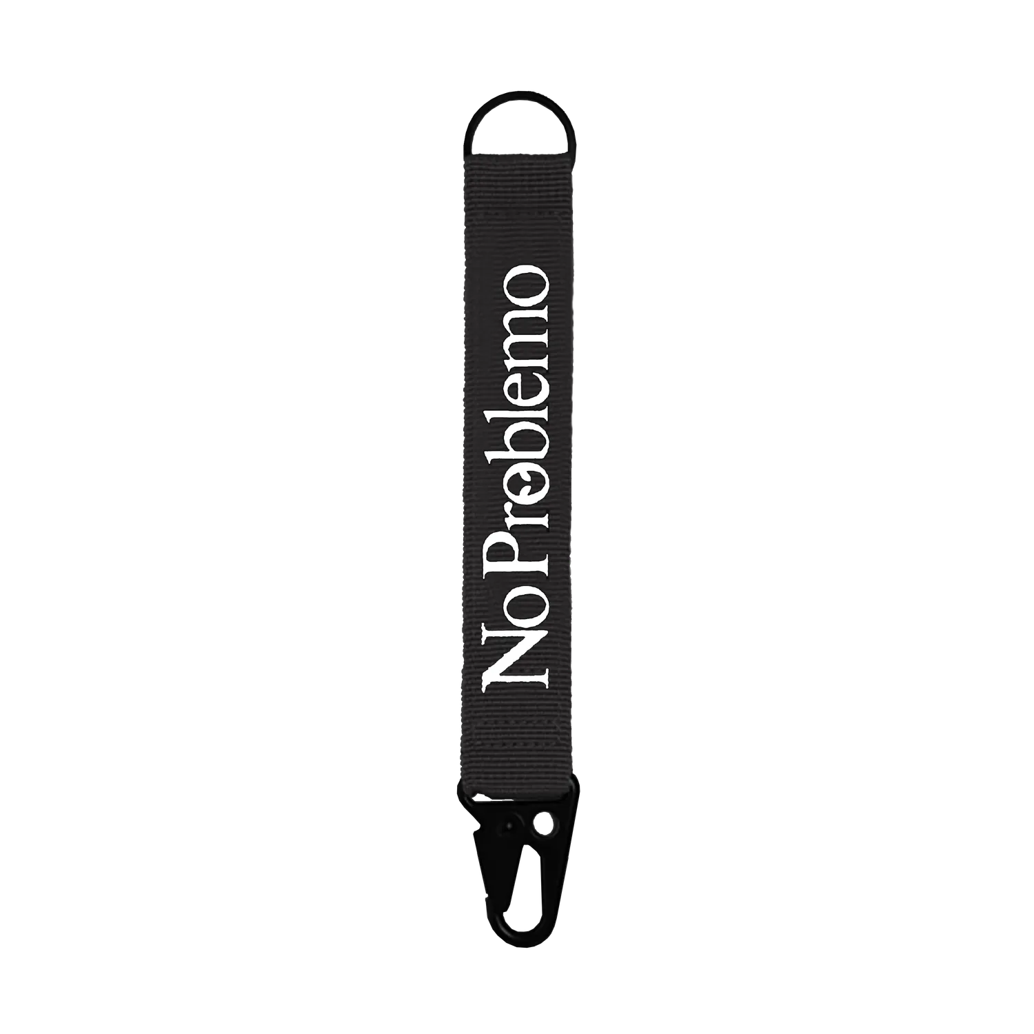 Mini Problemo Carabiner breloc negru chei