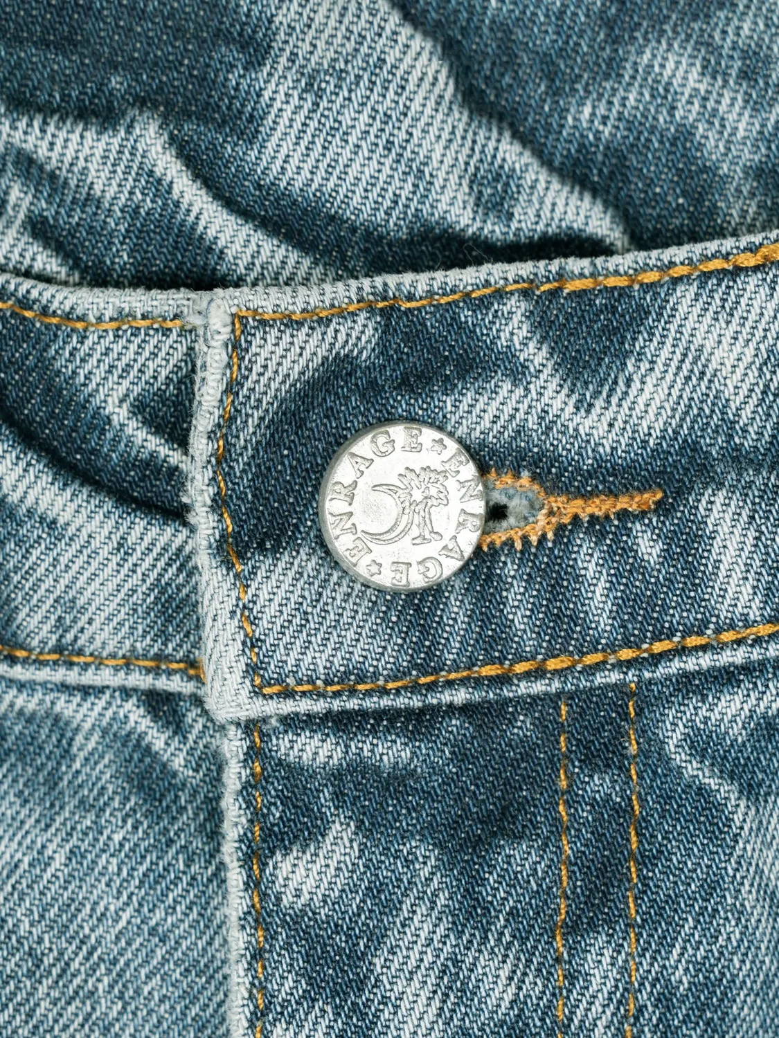 Enrage Flared Jeans blugi evazati Wet Blue