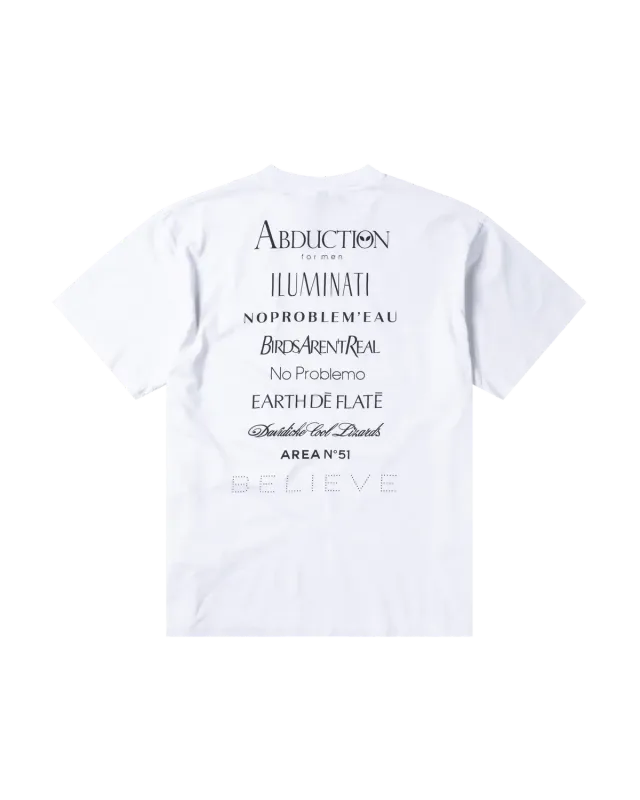 No Problemo Eau De Problemo SS Tee tricou alb