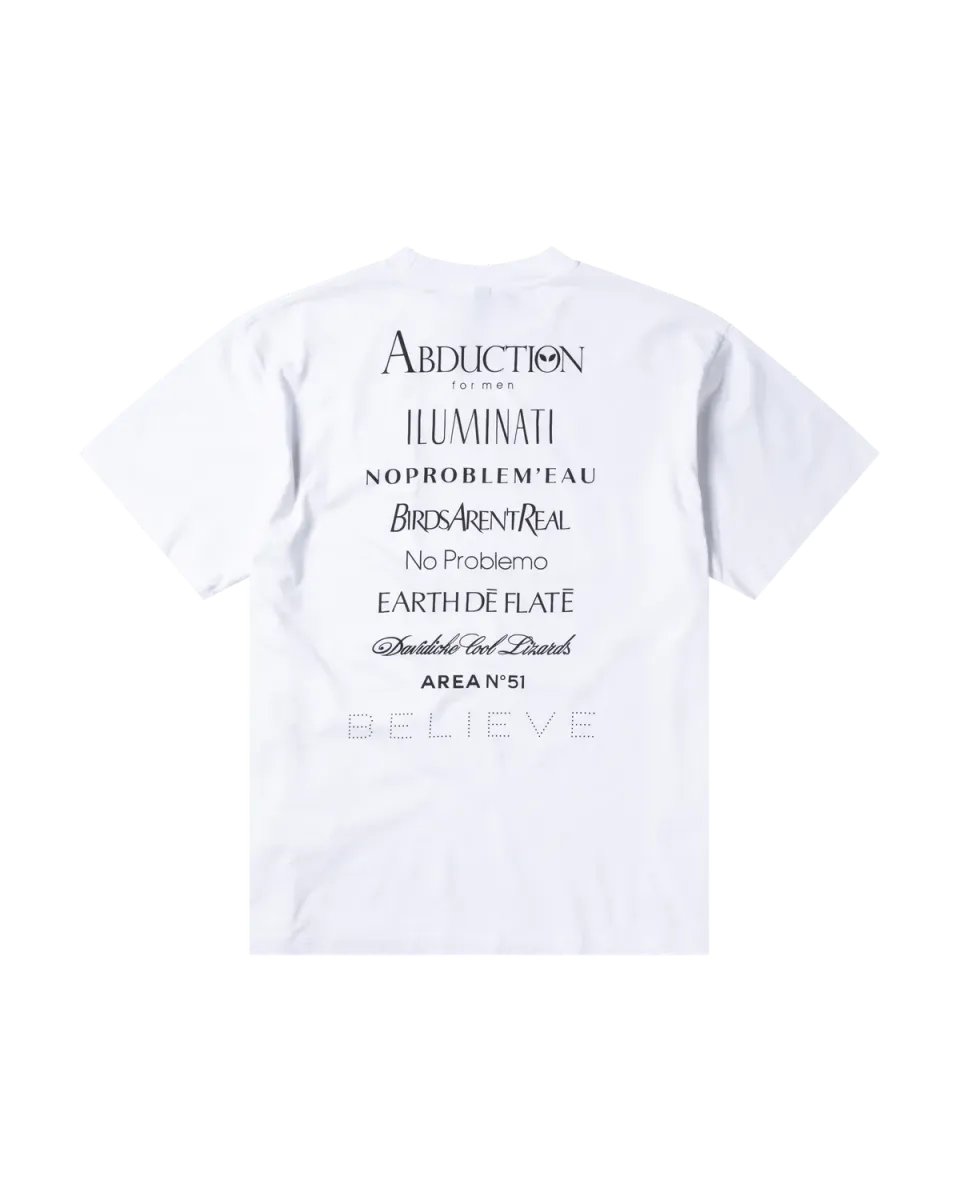 No Problemo Eau De Problemo SS Tee tricou alb