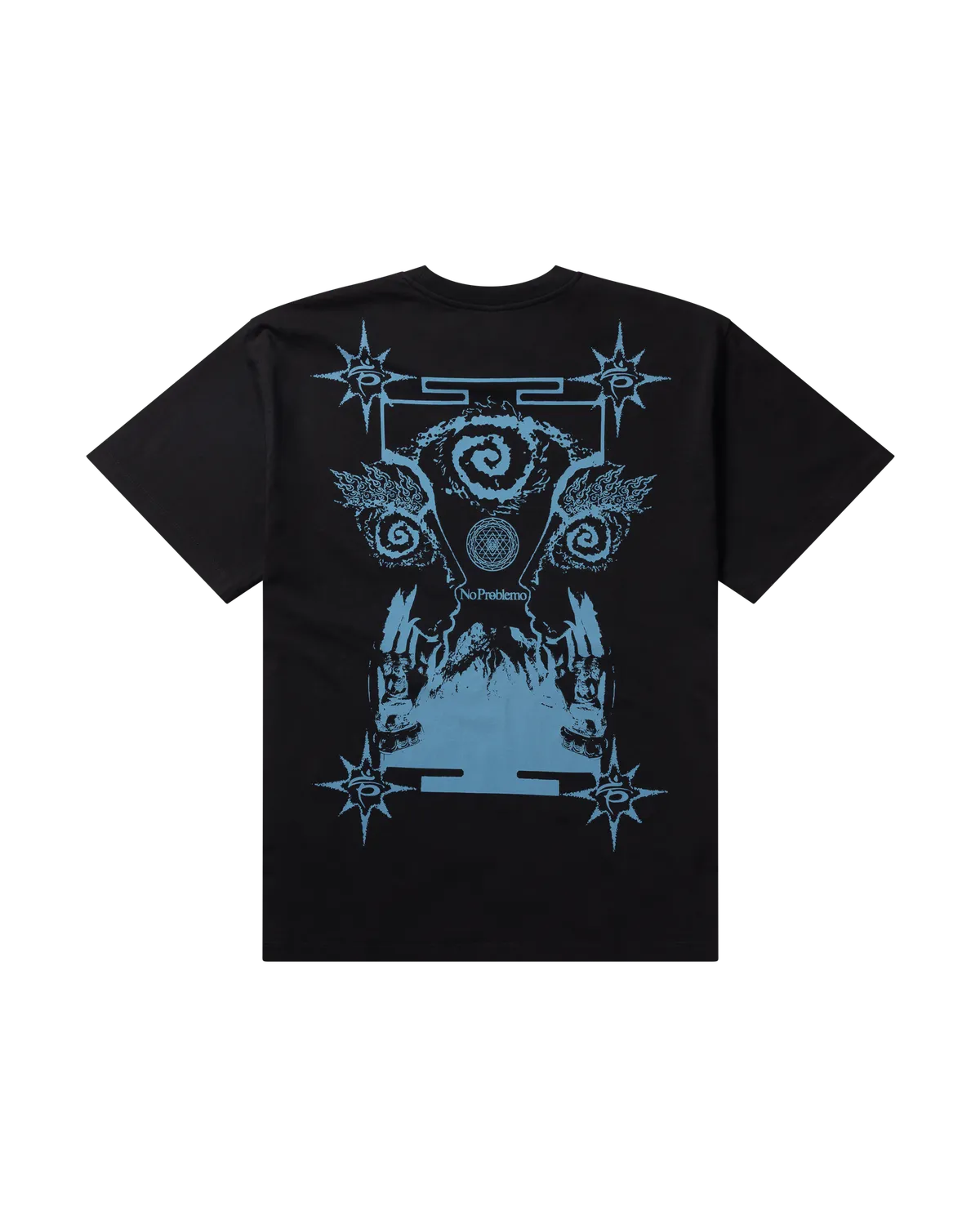 No Problemo Holy Mountain SS Tee tricou negru bumbac