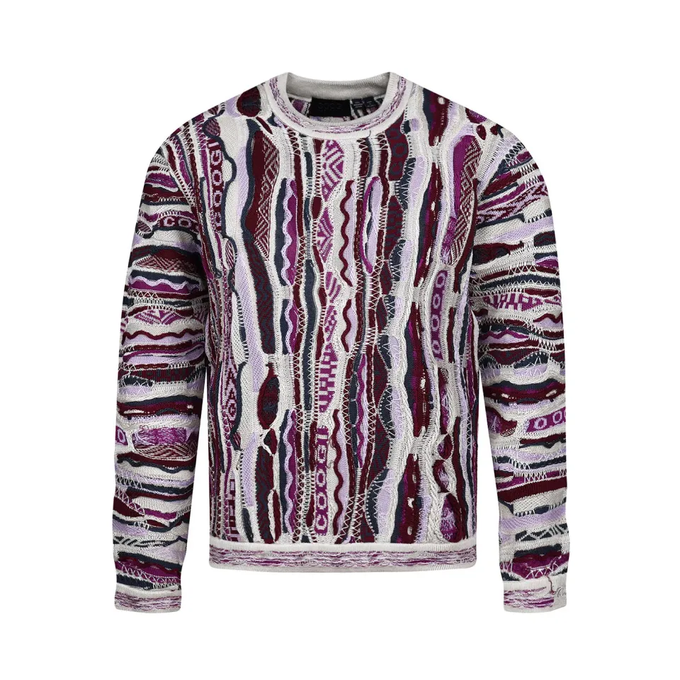 COOGI Pacific Maroon pulover multicolor bumbac