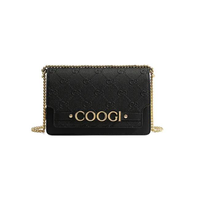 COOGI Capitola geantă crossbody neagră piele