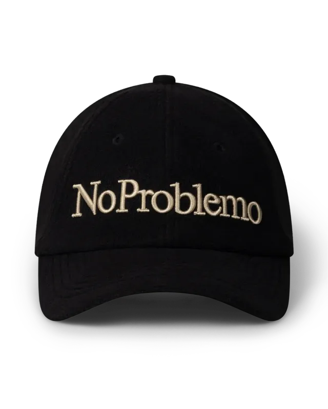 No Problemo NP90005.06 sapca fleece neagra