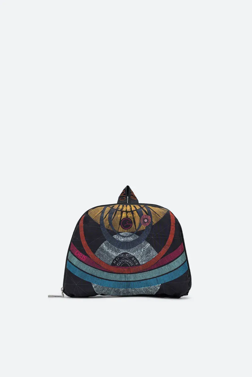 Gattinoni Planetarium Easy Chic rucsac negru nailon