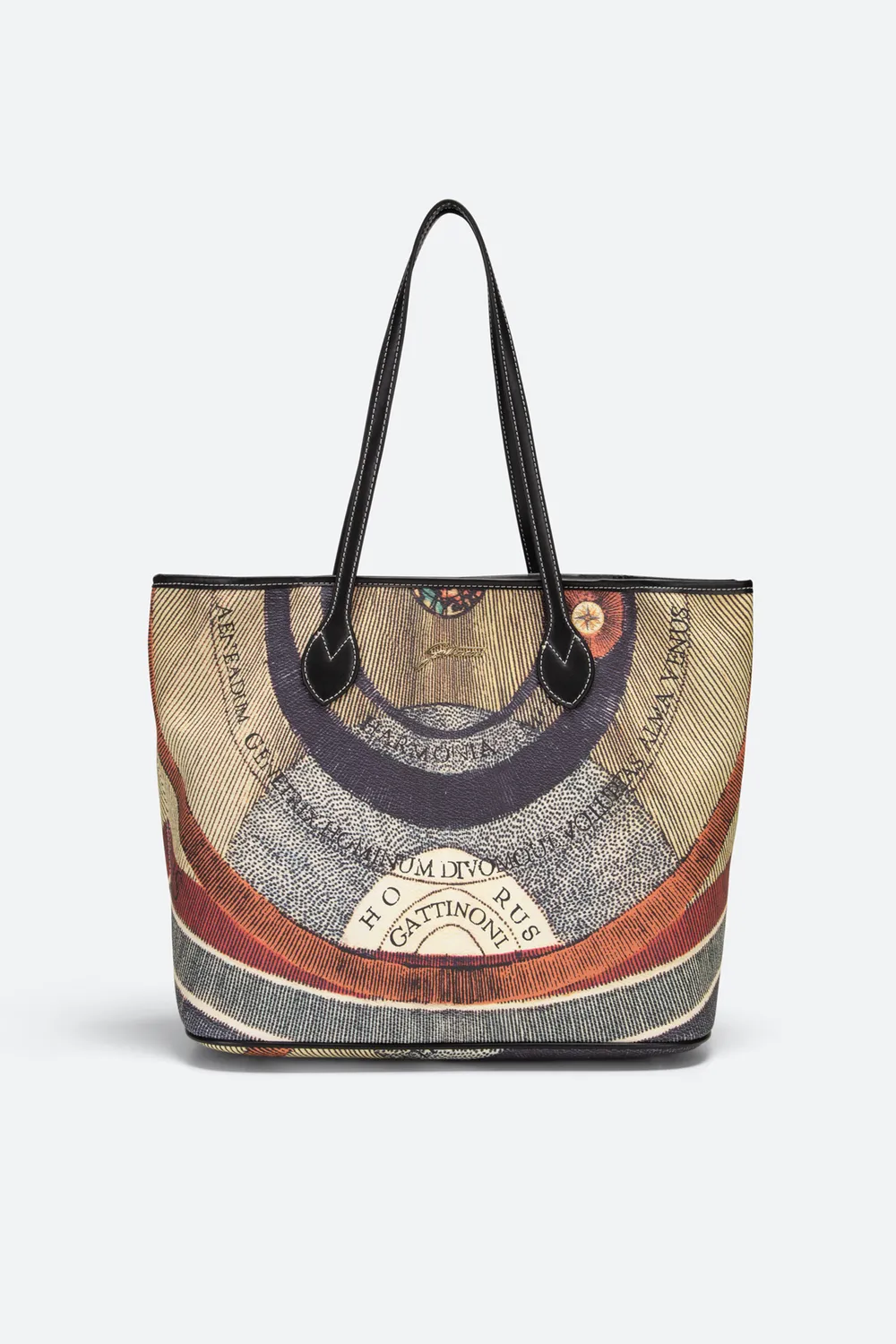 Gattinoni Planetarium Classic geanta shopping 33 cm watercolor