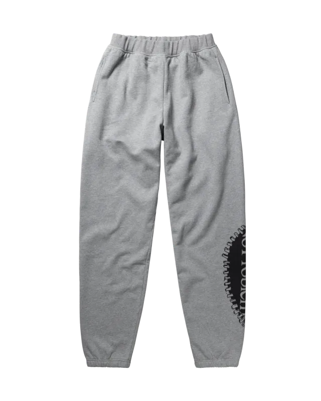 No Problemo NP Zip Sweatpant trening gri bumbac