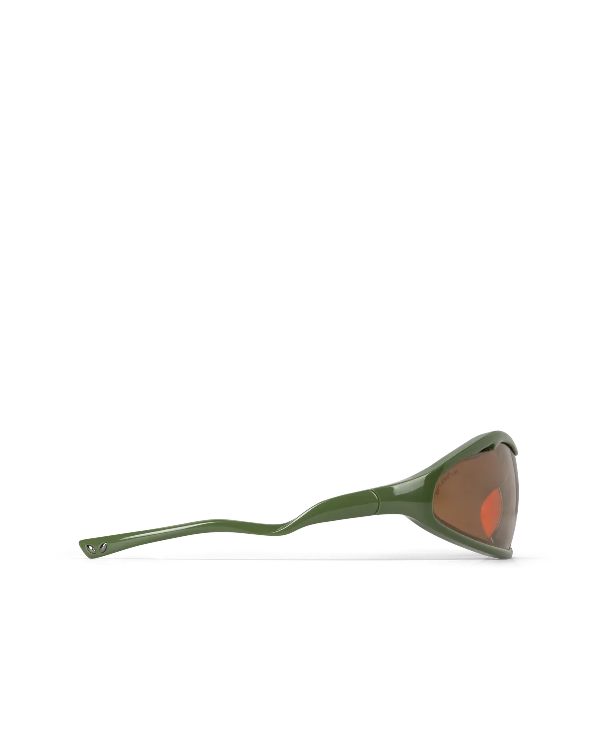 No Problemo Flux ochelari soare verde crom