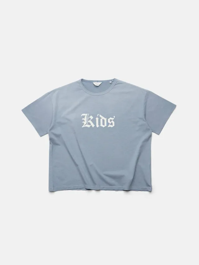 Enrage Single Stitch Tee tricou copii albastru