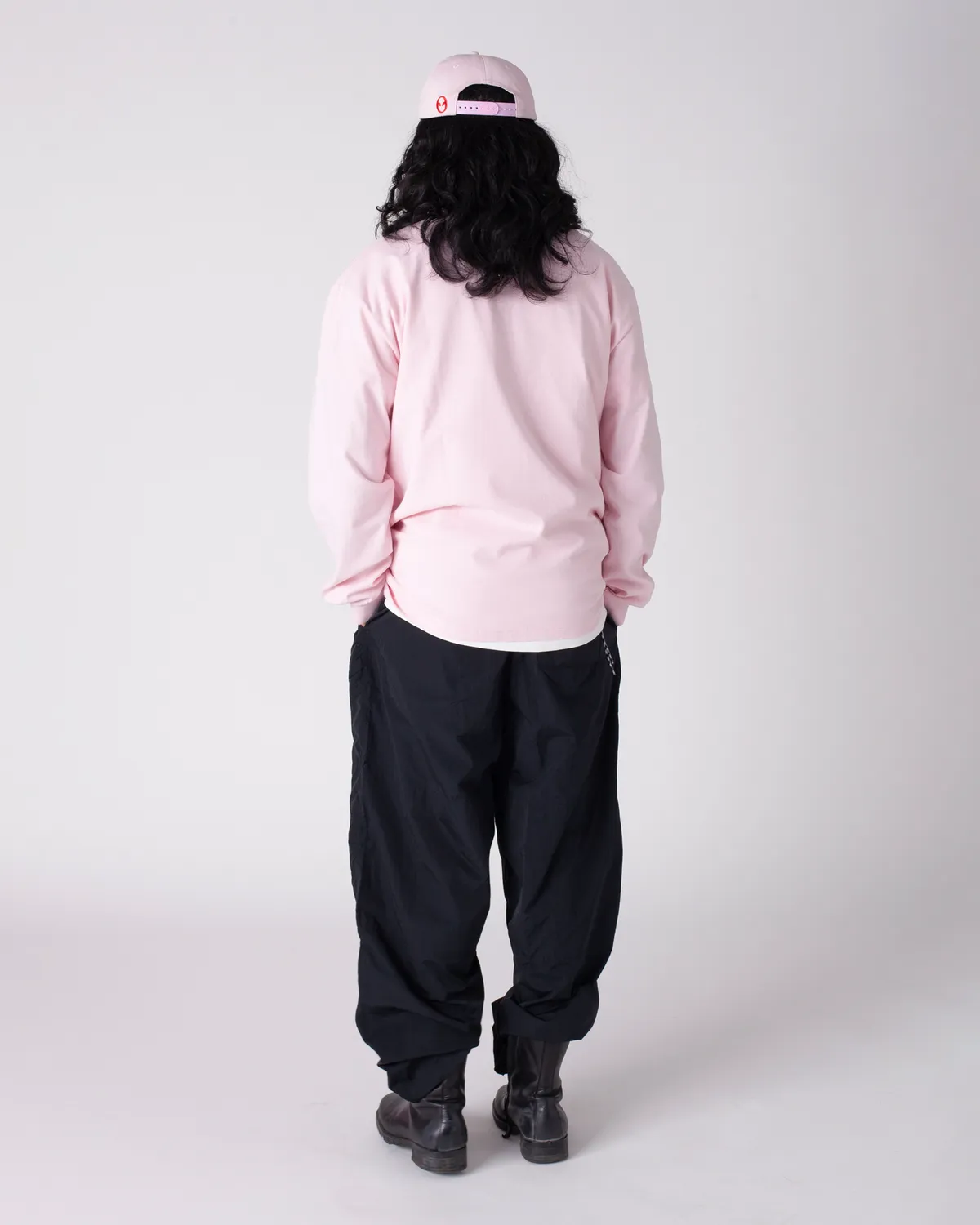 No Problemo LS Tee bluza roz pal bumbac