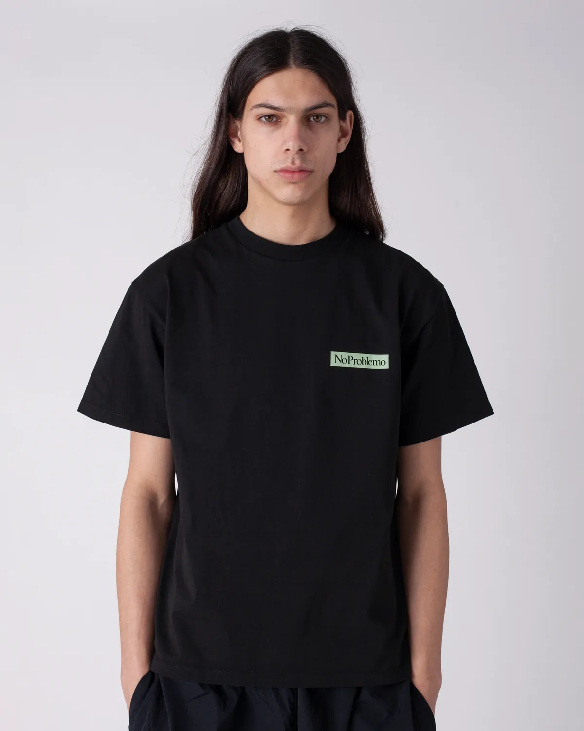 No Problemo Area 51 SS Tee tricou negru bumbac