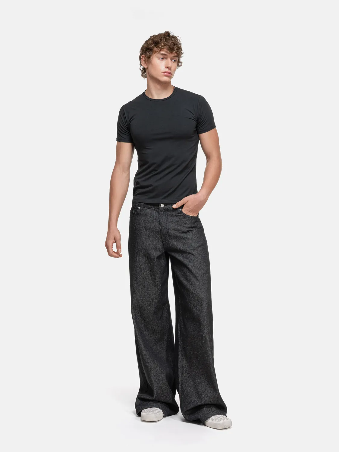 Enrage Daily Tee Men tricou negru modal elastic