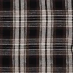 No Problemo Overshirt cămașă maro matlasată carouri