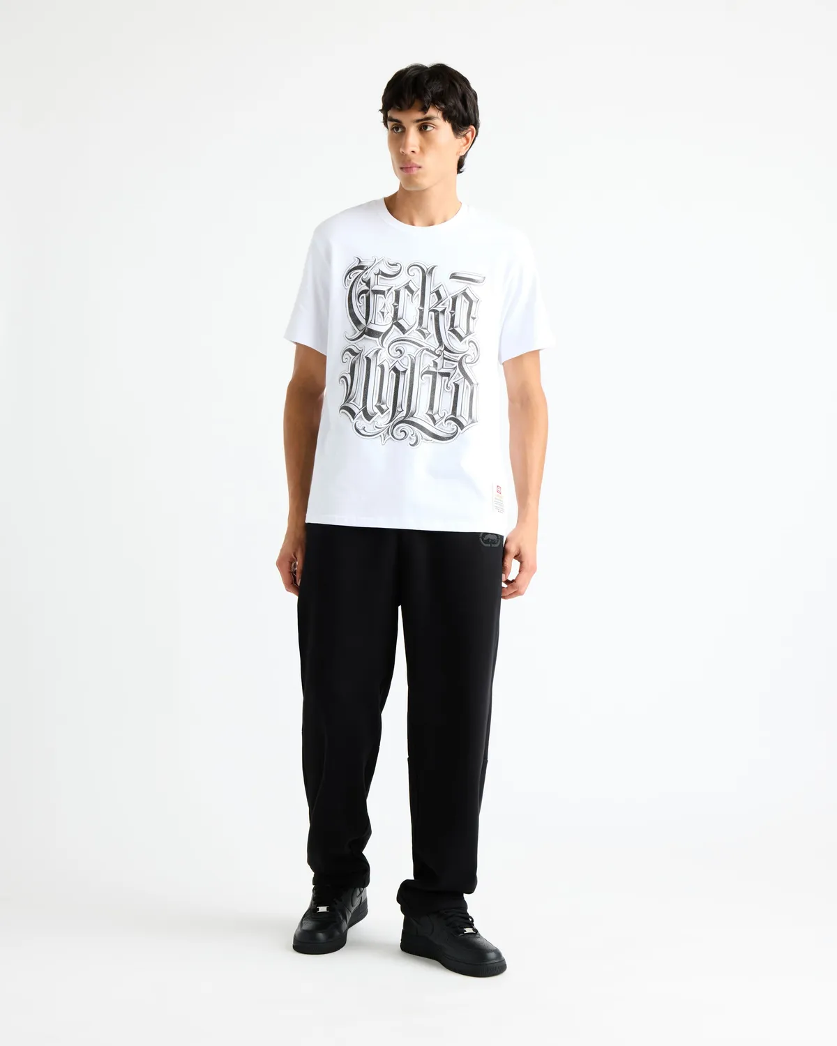 Ecko Red City Block tricou oversize cu grafica