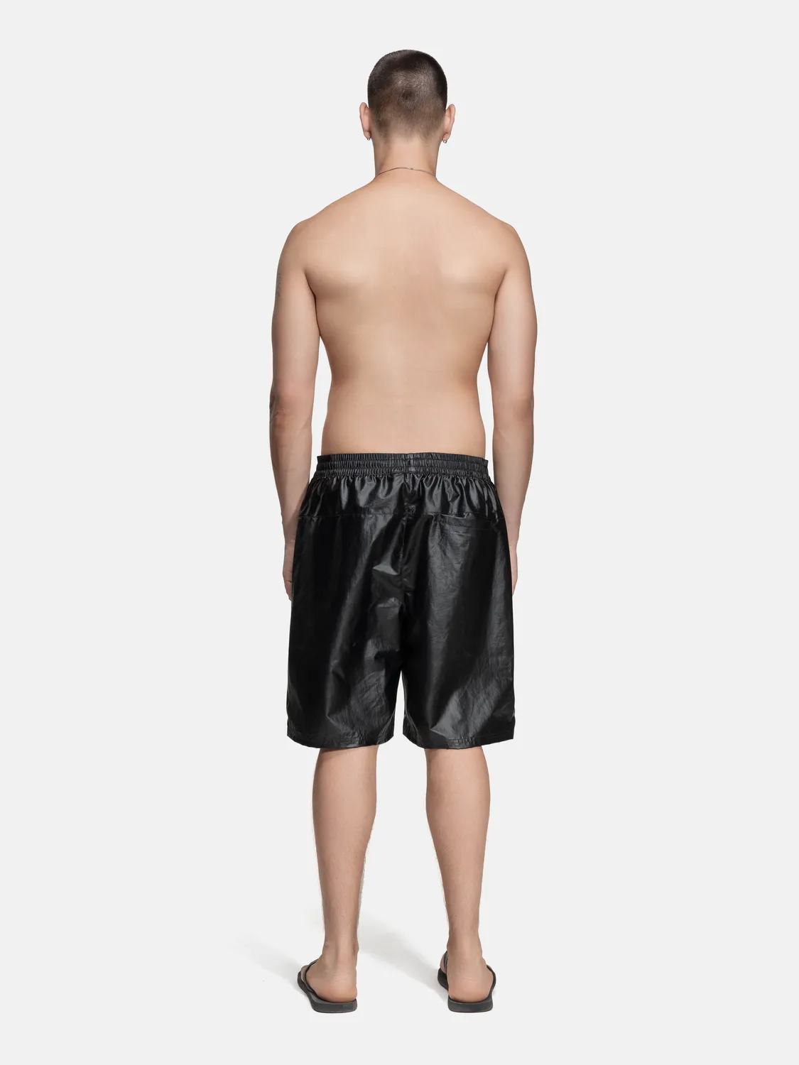Enrage Performance pantaloni scurti negri poliester