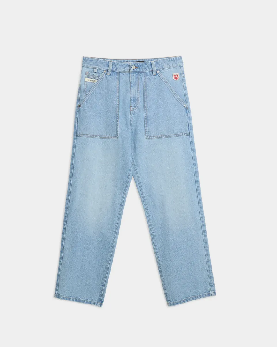 Ecko Red Surplus blugi largi din denim cu elastan